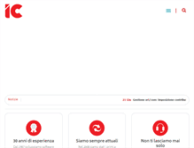 Tablet Screenshot of icsoftware.it